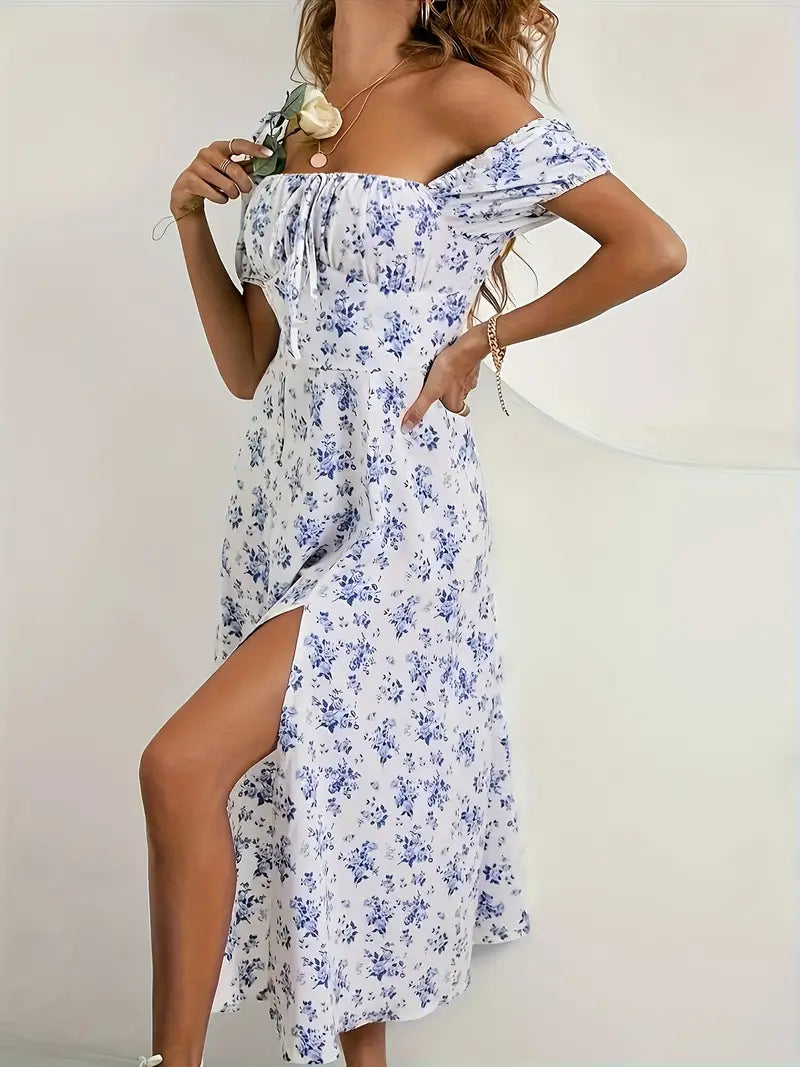 Arielle Floral A-Line Dress