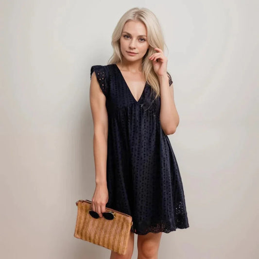 Solana Summer Dress with Built-In Shorts