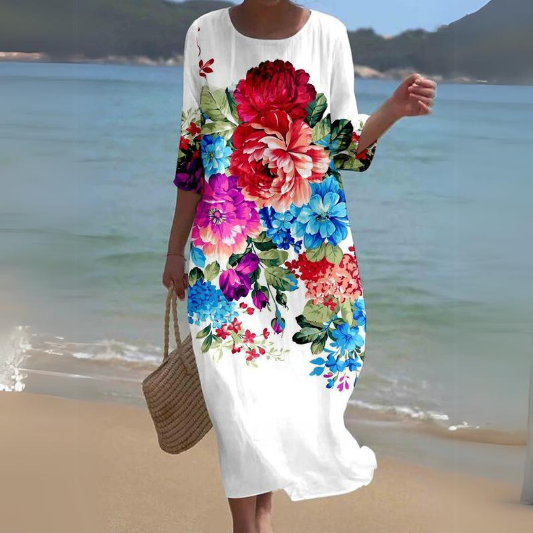 Fleur Floral Cocktail Dress