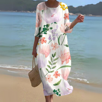Fleur Floral Cocktail Dress