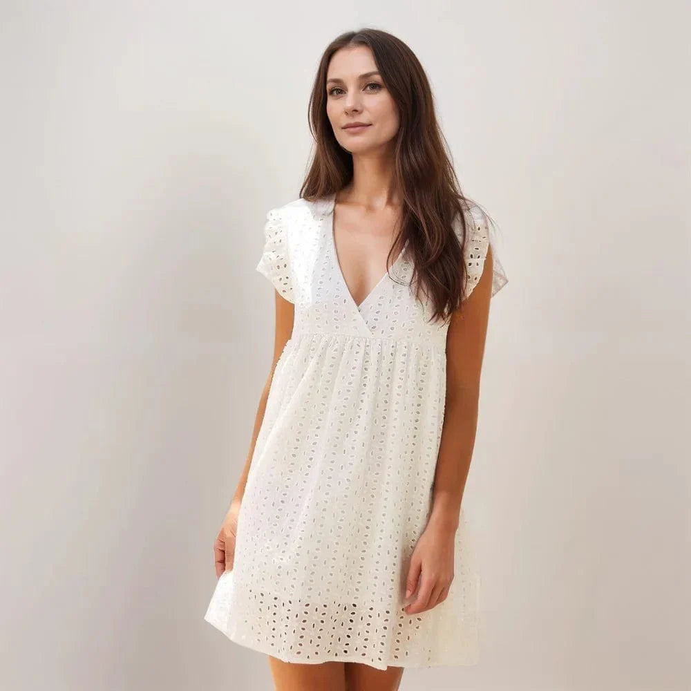 Solana Summer Dress with Built-In Shorts