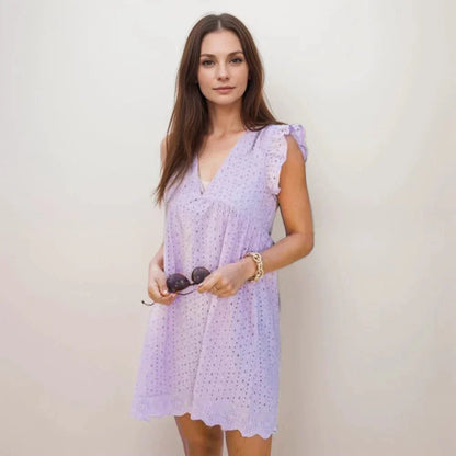 Solana Summer Dress with Built-In Shorts