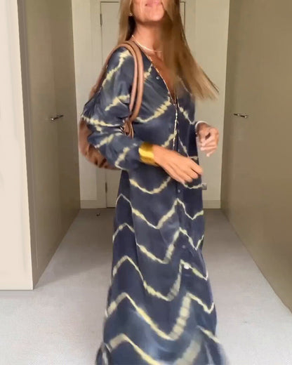 Lyra Lightweight V-Neck Dress