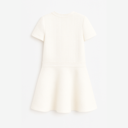 Mia O-Neck Summer Mini Dress