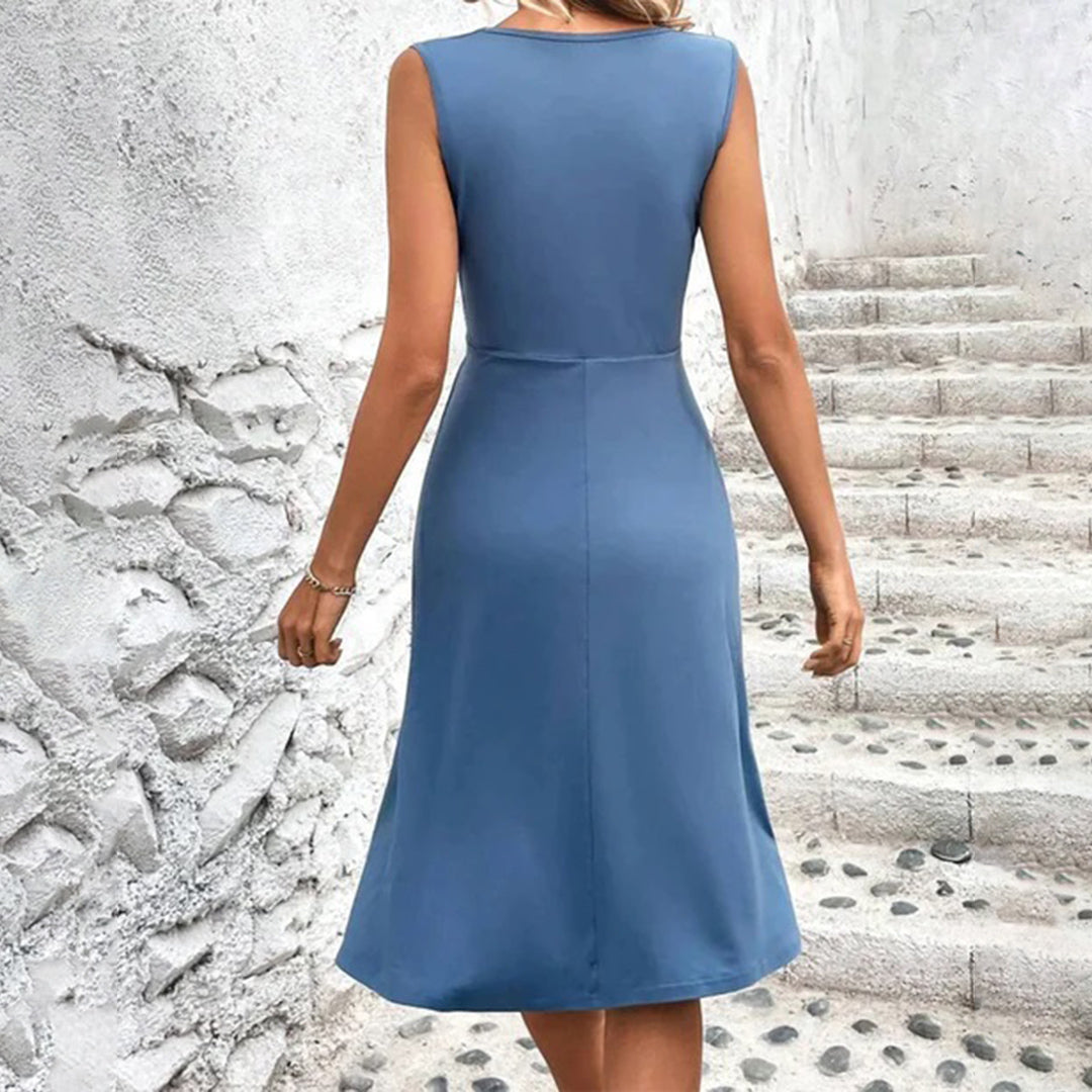 Lumi Sleeveless Midi Dress