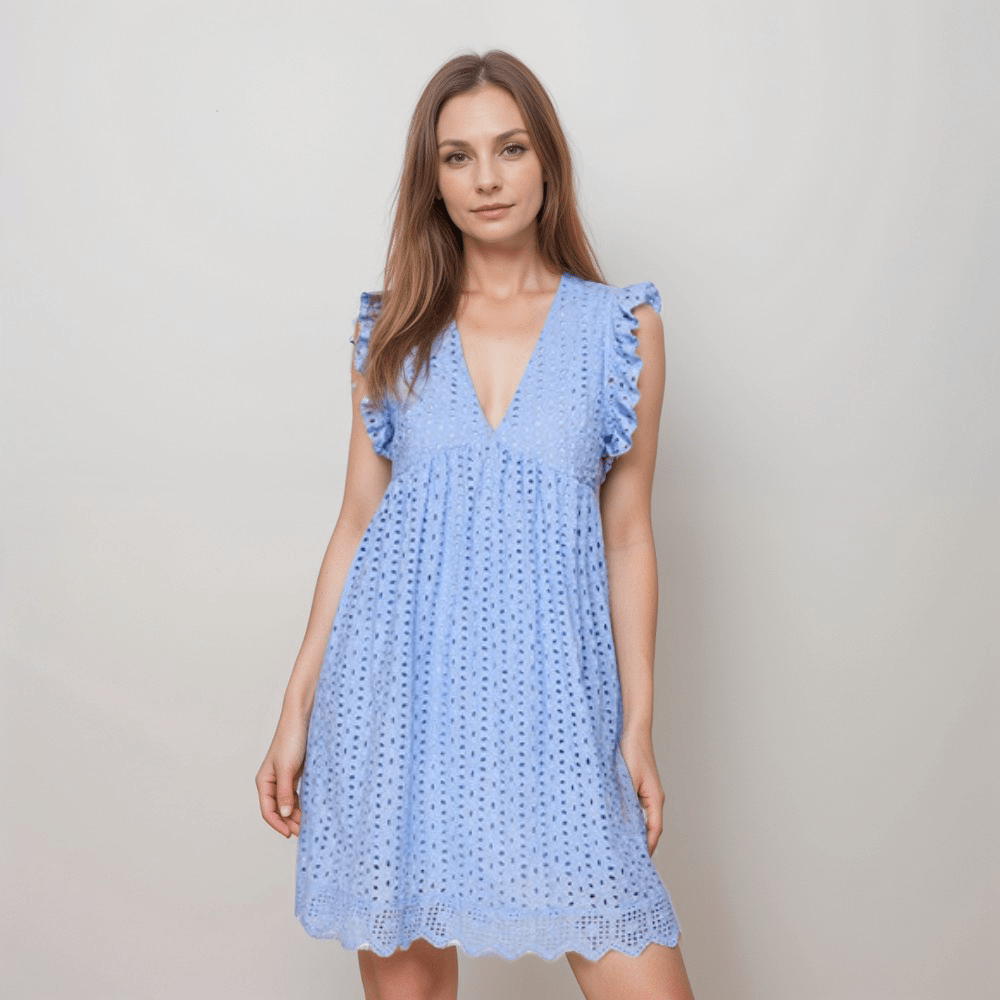 Solana Summer Dress with Built-In Shorts
