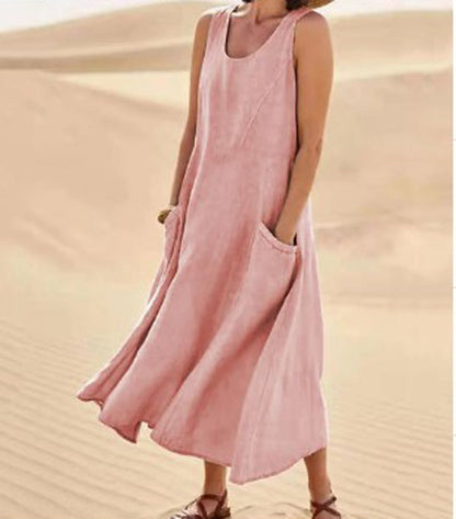 Nina Cotton Pocket Dress