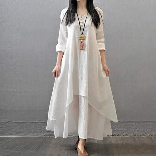 Maeve Bohemian Layered Dress