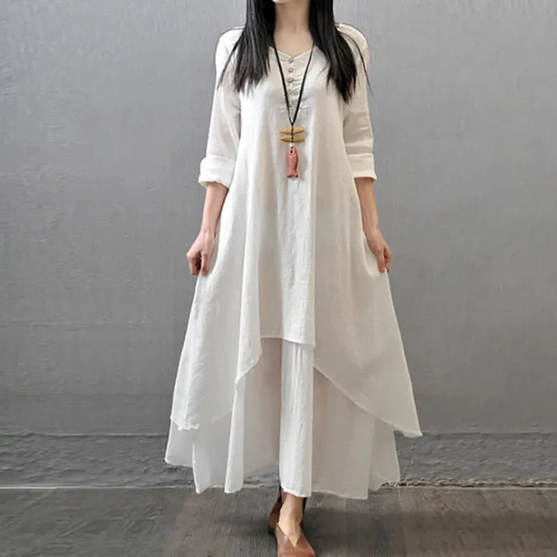 Maeve Bohemian Layered Dress