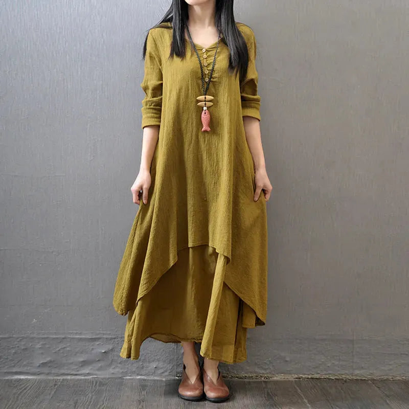 Maeve Bohemian Layered Dress