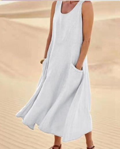 Nina Cotton Pocket Dress