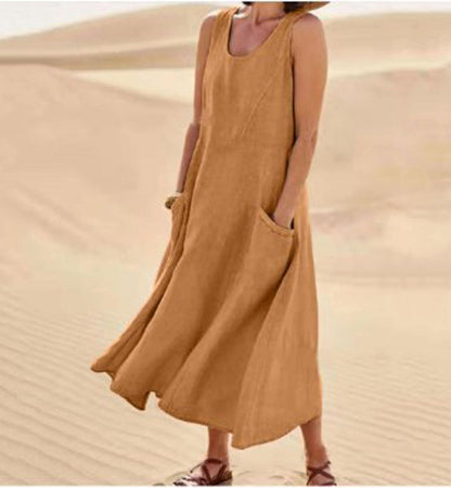 Nina Cotton Pocket Dress