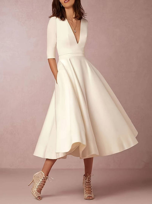 Celeste Cotton Blend Summer Dress