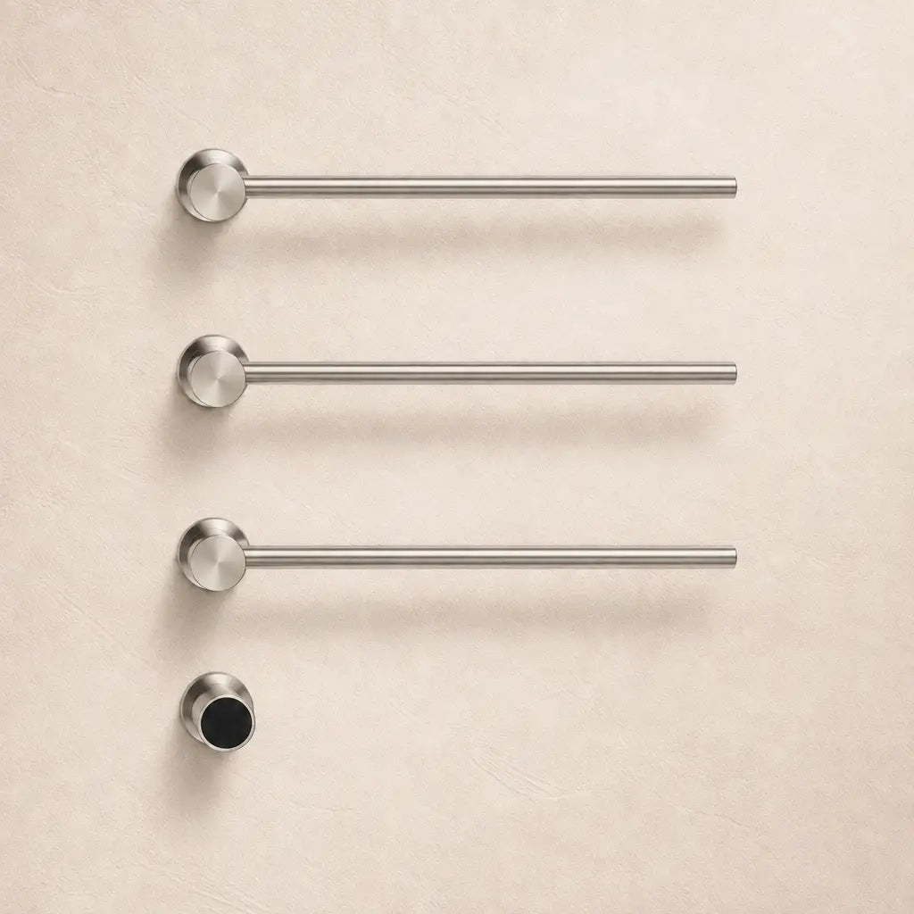 Sèche-serviettes encastrable Coreji nickel brossé 3 barres