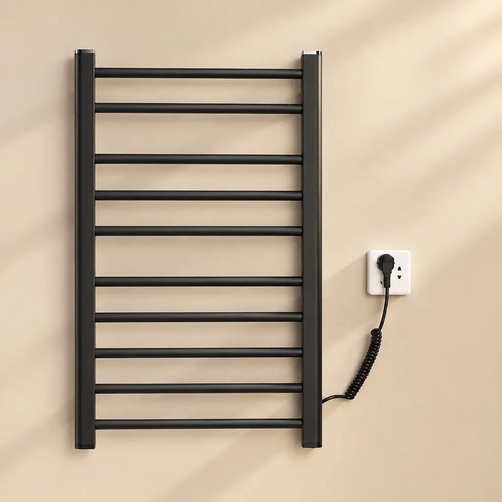 Sèche-serviettes électrique Coreji modèle B – noir mat