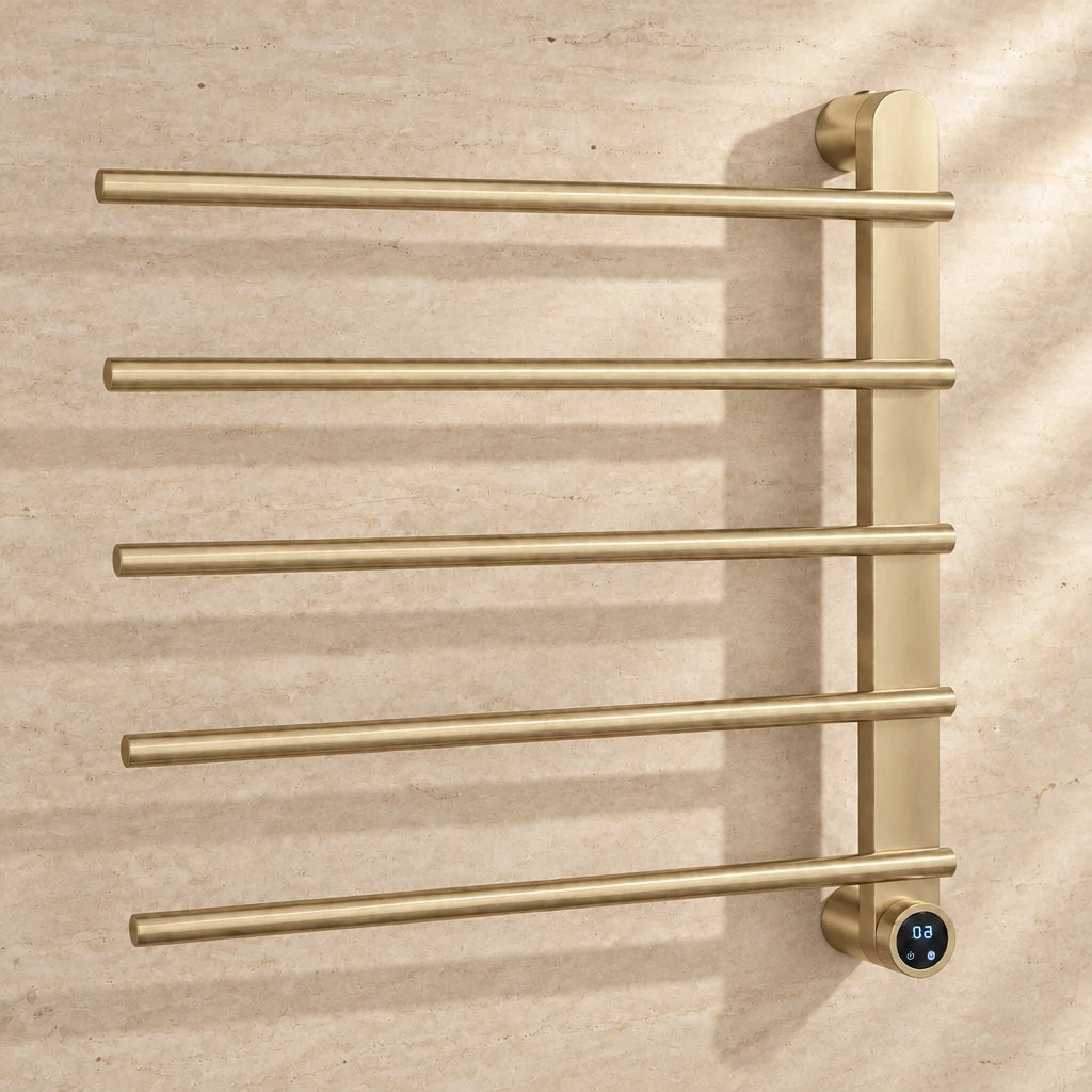 Sèche-serviettes Coreji SENSO or brossé – colonne à droite