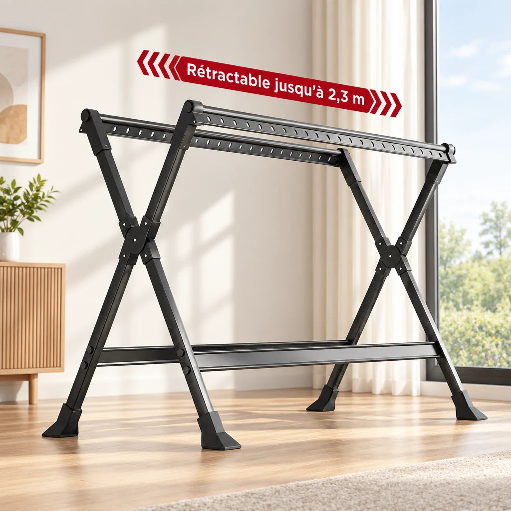 Étendoir à linge extérieur solide Coreji — vue produit 4