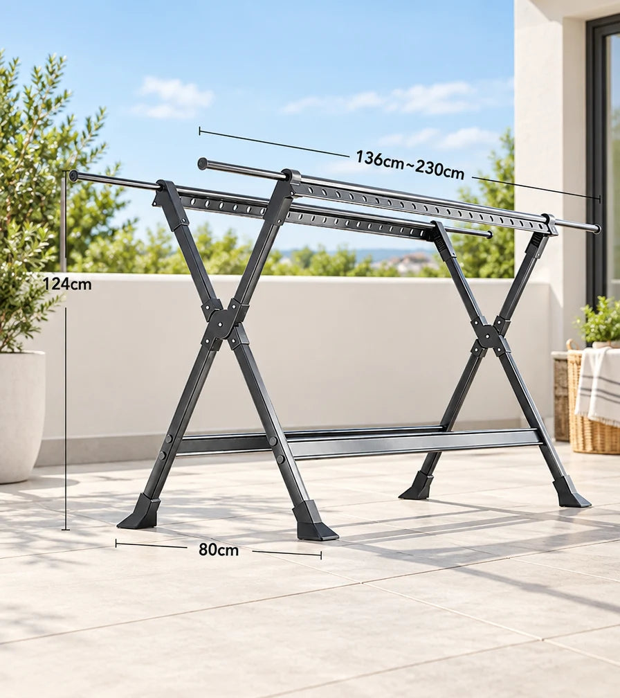 Étendoir à linge extérieur solide Coreji — vue produit 8
