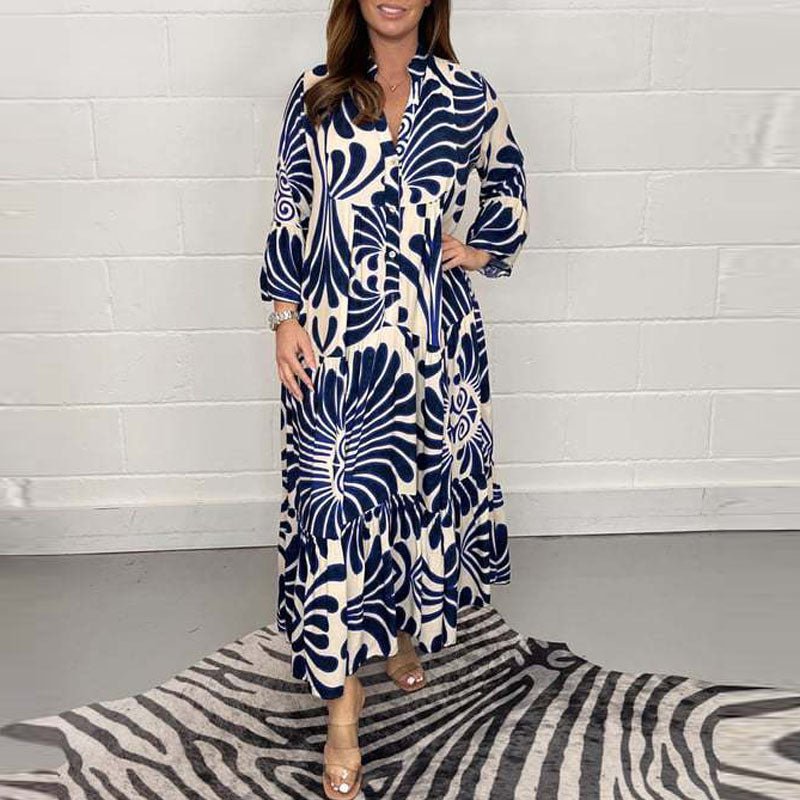 Giada Grace Print Dress