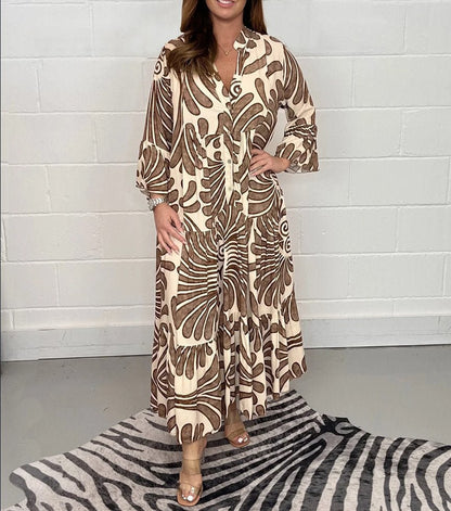 Giada Grace Print Dress