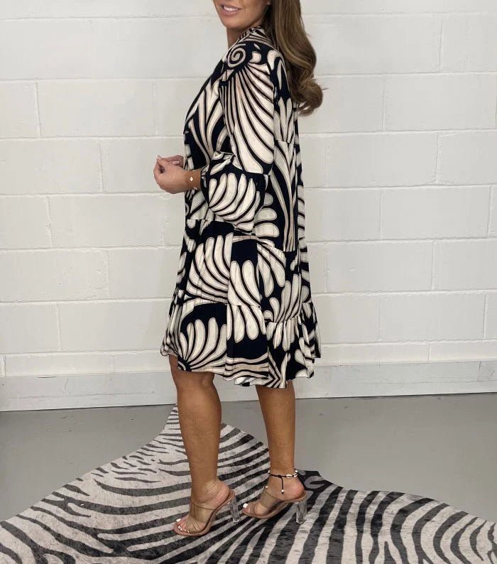 Giada Grace Print Dress