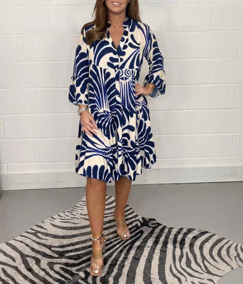 Giada Grace Print Dress