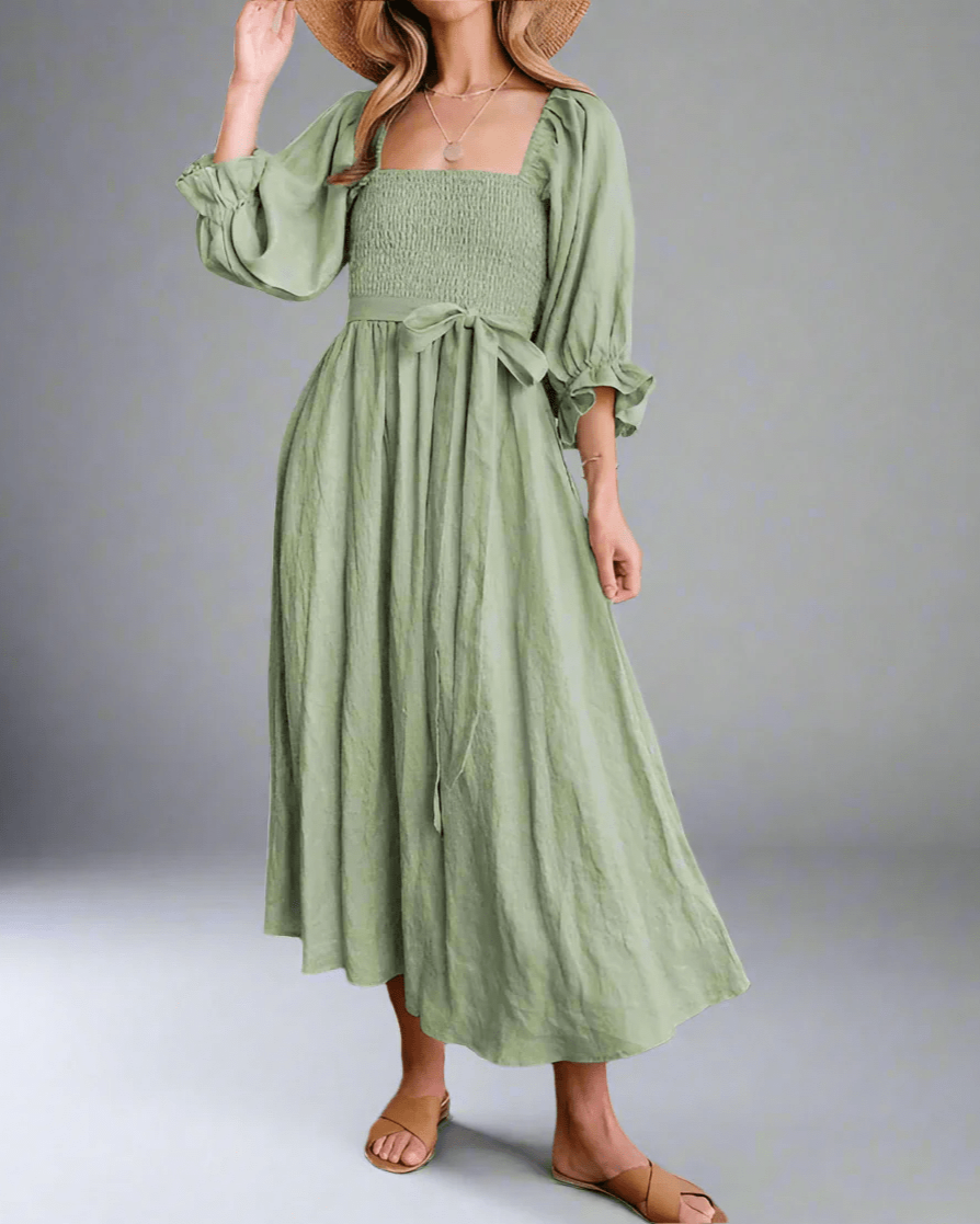 Alba Airy Cotton Summer Dress