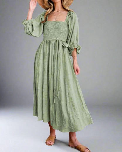 Alba Airy Cotton Summer Dress