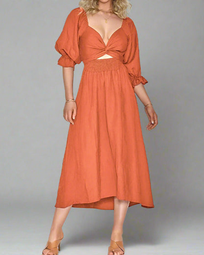 Alba Airy Cotton Summer Dress