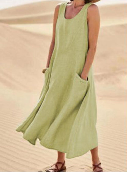 Nina Cotton Pocket Dress