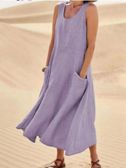 Nina Cotton Pocket Dress