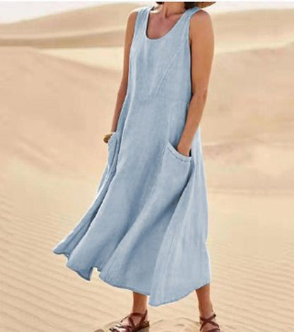 Nina Cotton Pocket Dress