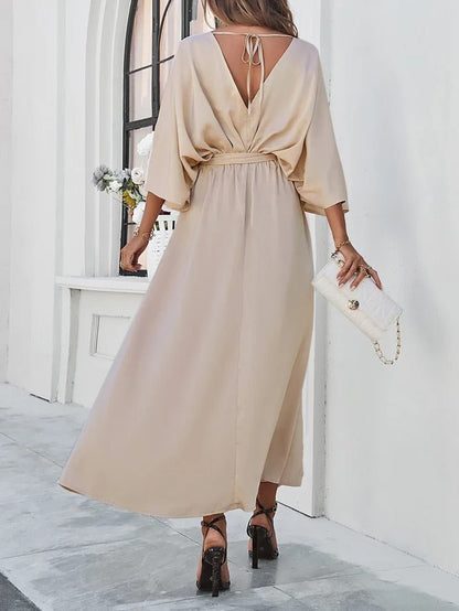 Valentina V-Neck Occasion Dress