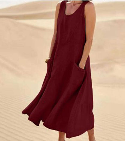 Nina Cotton Pocket Dress